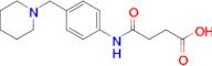 N -(4-Piperidin-1-ylmethyl-phenyl)-succinamic acid