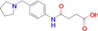 N -(4-Pyrrolidin-1-ylmethyl-phenyl)-succinamic acid