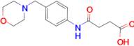 N -(4-Morpholin-4-ylmethyl-phenyl)-succinamic acid