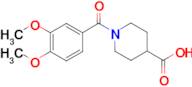 1-(3,4-Dimethoxy-benzoyl)-piperidine-4-carboxylic acid