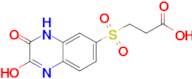 3-(2,3-Dioxo-1,2,3,4-tetrahydro-quinoxaline-6-sulfonyl)-propionic acid