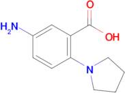 5-Amino-2-pyrrolidin-1-yl-benzoic acid