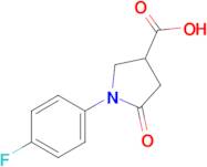 1-(4-Fluoro-phenyl)-5-oxo-pyrrolidine-3-carboxylic acid