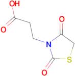 3-(2,4-Dioxo-thiazolidin-3-yl)-propionic acid