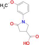 1-(3-Methoxy-phenyl)-5-oxo-pyrrolidine-3-carboxylic acid