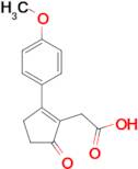 [2-(4-Methoxy-phenyl)-5-oxo-cyclopent-1-enyl]-acetic acid