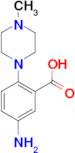 5-Amino-2-(4-methyl-piperazin-1-yl)-benzoic acid