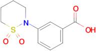 3-(1,1-Dioxo-[1,2]thiazinan-2-yl)-benzoic acid