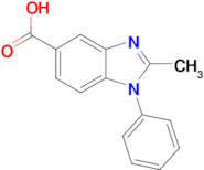 2-Methyl-1-phenyl-1 H -benzoimidazole-5-carboxylic acid