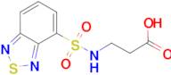 3-(Benzo[c][1,2,5]thiadiazole-4-sulfonamido)propionic acid