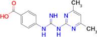 4-[ N '-(4,6-Dimethyl-pyrimidin-2-yl)-guanidino]-benzoic acid