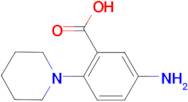 5-Amino-2-piperidin-1-yl-benzoic acid