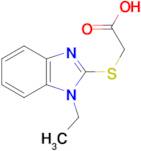 (1-Ethyl-1H-benzoimidazol-2-ylsulfanyl)-acetic acid