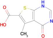 5-Methyl-4-oxo-3,4-dihydro-thieno[2,3- d ]pyrimidine-6-carboxylic acid