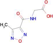 [(4-Methyl-furazan-3-carbonyl)-amino]-acetic acid