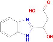 3-(1 H -Benzoimidazol-2-yl)-3-hydroxy-propionic acid