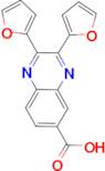 2,3-Di-furan-2-yl-quinoxaline-6-carboxylic acid