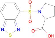 1-(Benzo[c][1,2,5]thiadiazole-4-ylsulfonyl)pyrrolidine-2-carboxylic acid