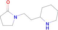 1-(2-Piperidin-2-yl-ethyl)-pyrrolidin-2-one