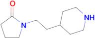 1-(2-Piperidin-4-yl-ethyl)-pyrrolidin-2-one