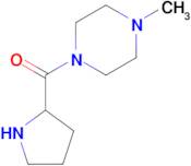 (4-Methyl-piperazin-1-yl)-pyrrolidin-2-yl-methanone