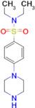 N,N-Diethyl-4-piperazin-1-yl-benzenesulfonamide
