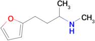 (3-Furan-2-yl-1-methyl-propyl)-methyl-amine