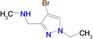 (4-Bromo-1-ethyl-1 H -pyrazol-3-ylmethyl)-methyl-amine