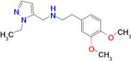 [2-(3,4-Dimethoxy-phenyl)-ethyl]-(2-ethyl-2 H -pyrazol-3-ylmethyl)-amine