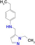 (4-Ethyl-phenyl)-(2-ethyl-2 H -pyrazol-3-ylmethyl)-amine