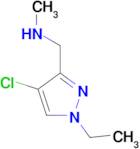 (4-Chloro-1-ethyl-1 H -pyrazol-3-ylmethyl)-methyl-amine