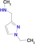 (1-Ethyl-1 H -pyrazol-3-ylmethyl)-methyl-amine