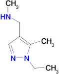 (1-Ethyl-5-methyl-1 H -pyrazol-4-ylmethyl)-methyl-amine