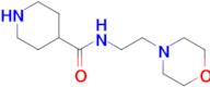 Piperidine-4-carboxylic acid (2-morpholin-4-yl-ethyl)-amide