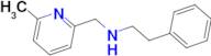 (6-Methyl-pyridin-2-ylmethyl)-phenethyl-amine