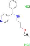 (3-Methoxy-propyl)-(phenyl-pyridin-4-yl-methyl)-amine dihydrochloride