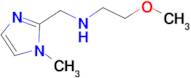 (2-Methoxy-ethyl)-(1-methyl-1 H -imidazol-2-ylmethyl)-amine