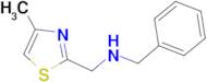 Benzyl-(4-methyl-thiazol-2-ylmethyl)-amine