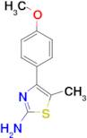 4-(4-Methoxy-phenyl)-5-methyl-thiazol-2-ylamine