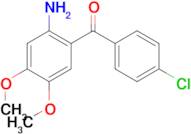 (2-Amino-4,5-dimethoxy-phenyl)-(4-chloro-phenyl)-methanone