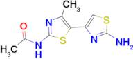 N -(2-Amino-4'-methyl-[4,5']bithiazolyl-2'-yl)-acetamide