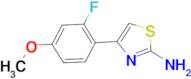 4-(2-Fluoro-4-methoxy-phenyl)-thiazol-2-ylamine