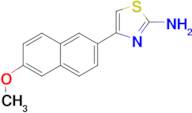 4-(6-Methoxy-naphthalen-2-yl)-thiazol-2-ylamine