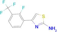 4-(2-Fluoro-3-trifluoromethyl-phenyl)-thiazol-2-ylamine