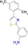 3-[4-(2,5-Dimethyl-phenyl)-thiazol-2-yl]-phenylamine