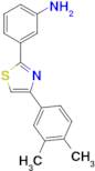 3-[4-(3,4-Dimethyl-phenyl)-thiazol-2-yl]-phenylamine