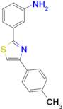 3-(4- p -Tolyl-thiazol-2-yl)-phenylamine