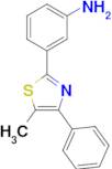 3-(5-Methyl-4-phenyl-thiazol-2-yl)-phenylamine