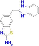 6-(1 H -Benzoimidazol-2-ylmethyl)-benzothiazol-2-ylamine