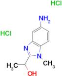 1-(5-Amino-1-methyl-1 H -benzoimidazol-2-yl)-ethanol; dihydrochloride